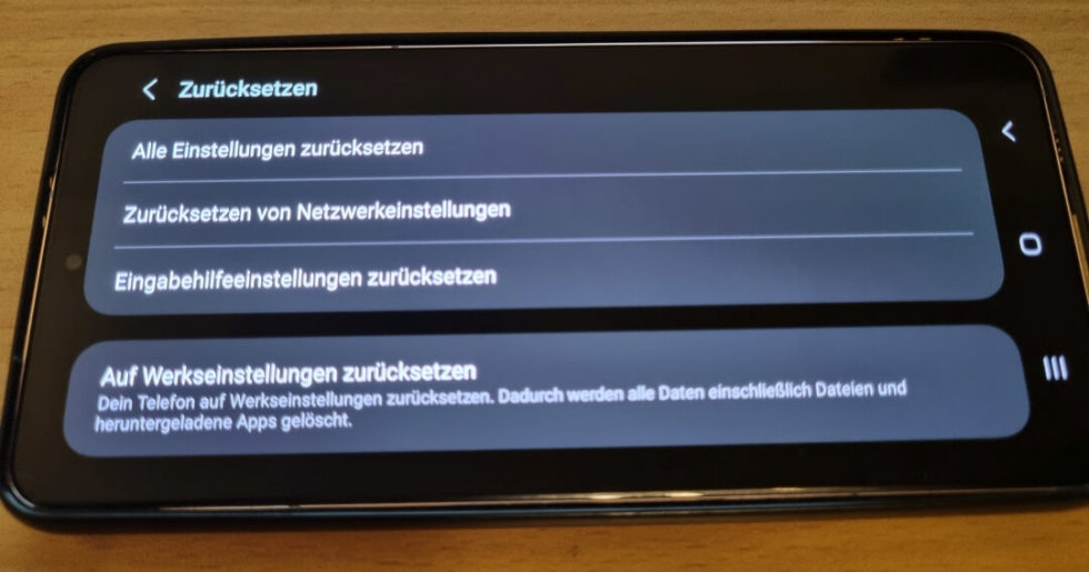 Wie Setze Ich Mein Android-Smartphone Auf Werkseinstellungen Zurück ...